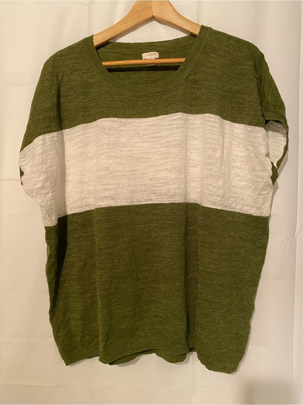 J.Crew women’s short sleeve sweater size XL